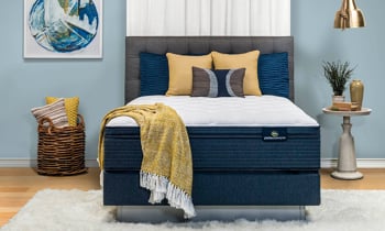 Serta Perfect Sleeper twin mattress with a pillowtop from the 90th Collection.