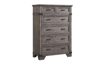Forge Steel Gray 5-Drawer Chest