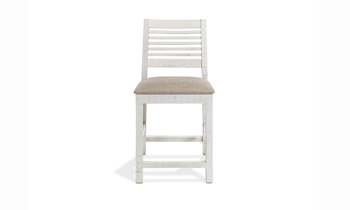 Stone Ivory Counter Height Dining Stool