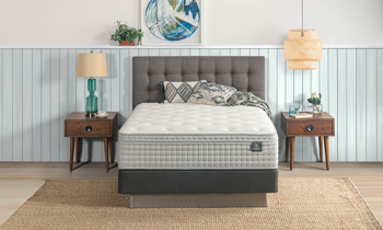 Marshall Louise Firm Euro Top Mattress was handcrafted in America.