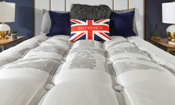 Euro top firm hybrid mattress will help you sleep comfortably for years.