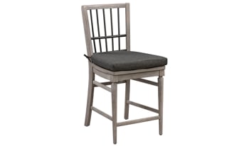 East Hampton Gray Counter Height Gathering Chair
