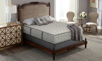 Get a good night's sleep on this ultra firm hybrid mattress from Biltmore.
