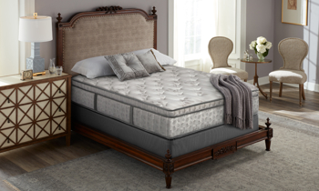 American made luxurious mattress with a euro top for extra comfort.