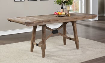 Riverdale Driftwood Counter Height Dining Table