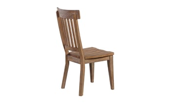 Riverdale Driftwood Slat-back Side Chair