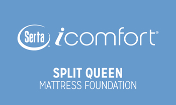 Serta iComfort® 6-inch Low Profile Split Queen Mattress Foundation
