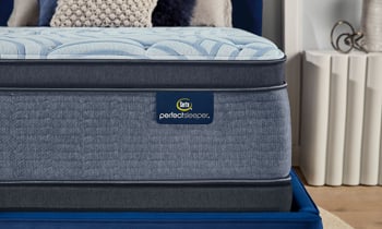 American Made Cove Perfect Sleeper Mattress with pillow top was made with 6 different foams and micro coil layer for extra support.