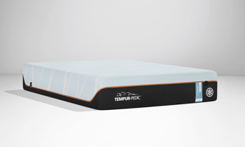 Supportive memory foam mattress also cools helping you sleep longer with the Tempur-Pedic LUXEbreeze Mattress.