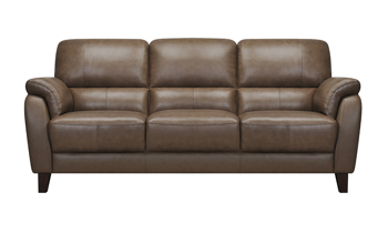 Montclair Latte Leather 3-Piece Living Room Set