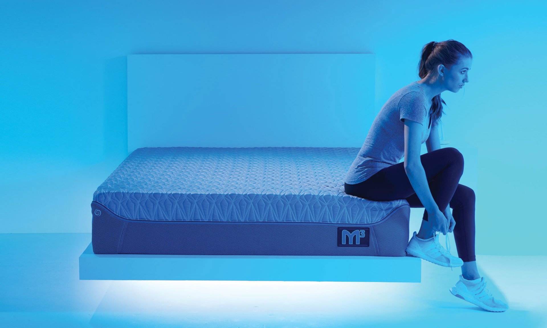 Bedgear high performance mattresses have a moisture-wicking surface.