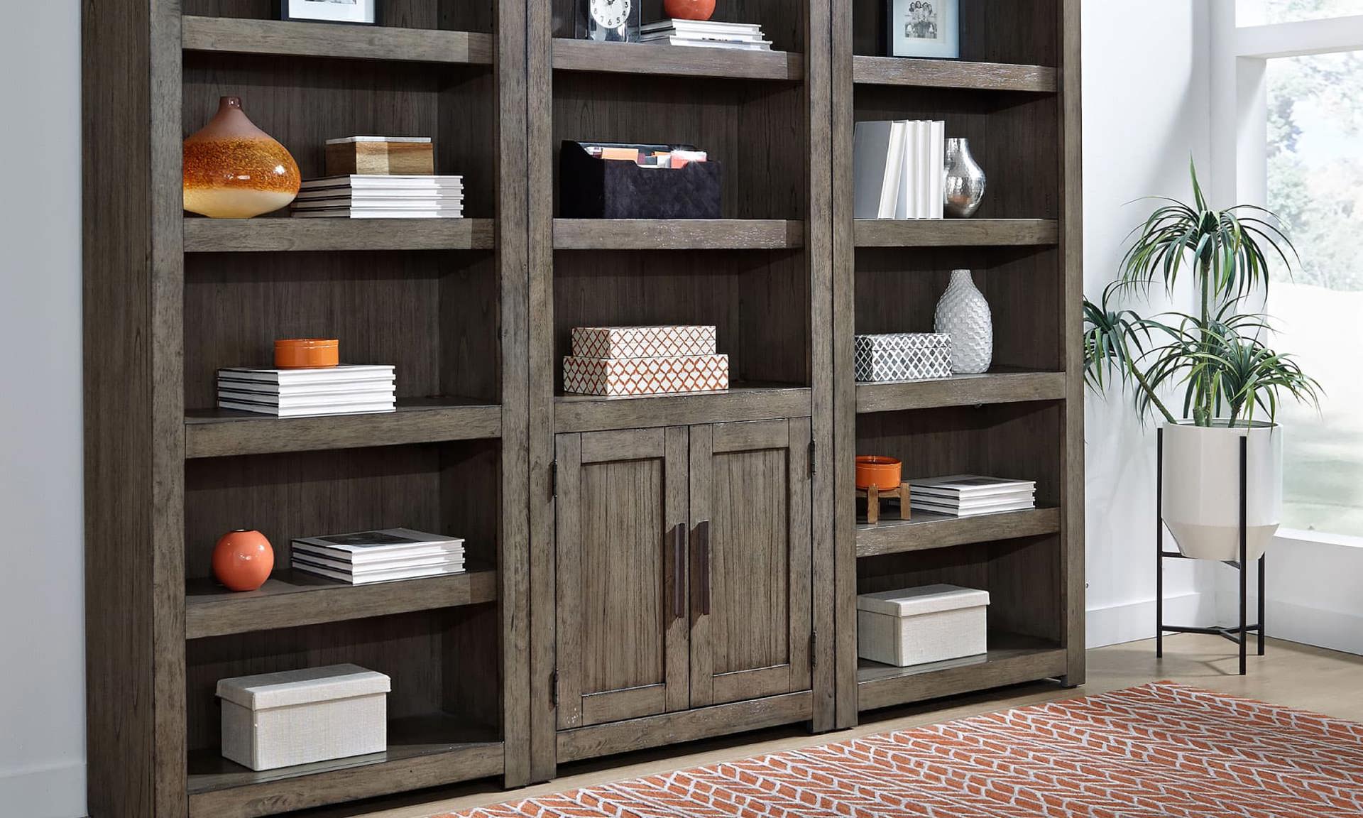 From modern to rustic we have affordable bookcases that are durable and will last.