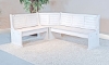 Picture of Homestead White Nook Set with Side Bench