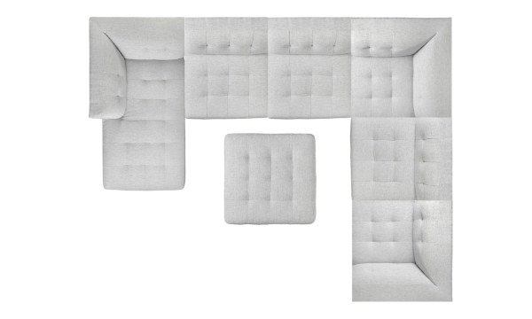 Picture of Belaire Pebble 6-Piece Left Chaise Sectional