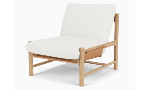 Picture of Denver Modern Avon Ivory Sling Lounge Chair