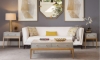 Picture of Perrine White Rectangular Cocktail Table