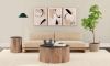 Picture of Adrienne Black Marble Top End Table