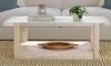 Picture of Newport White Gray Marble Top Cocktail Table