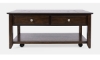 Picture of Espresso 4-Drawer Cocktail Table