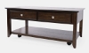 Picture of Espresso 4-Drawer Cocktail Table