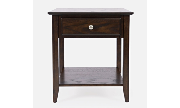 Picture of Espresso 1-Drawer End Table