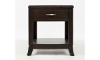 Picture of Downtown Dark Merlot 1-Drawer End Table