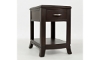 Picture of Downtown Dark Merlot 1-Drawer Chairside Table