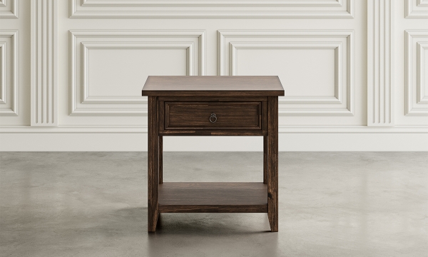 Picture of Bakersfield Husk 1-Drawer End Table