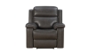 Picture of Barcalounger Leon Gray Leather Power Recliner