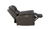 Picture of Barcalounger Leon Gray Leather Power Recliner