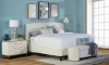 Picture of Riley Snow Boucle Storage Bench