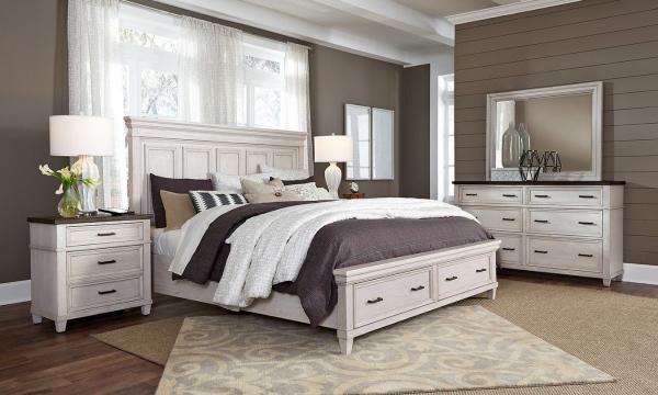Picture of King Estate Panel 3 Piece Bedroom Set
