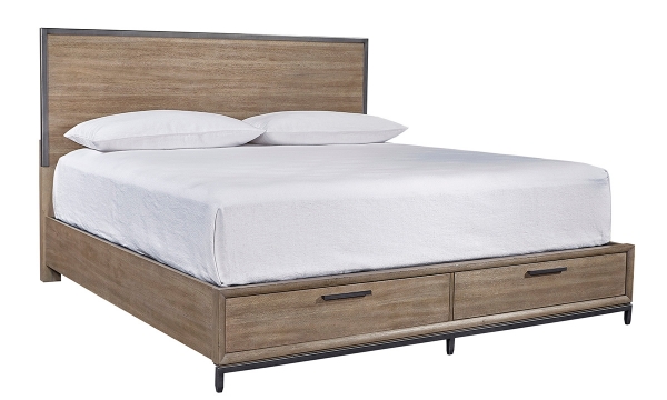 Picture of Trellis Brown King Storage Bed