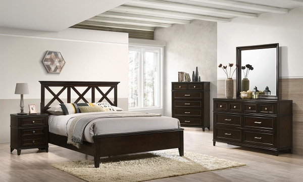 Picture of King Panel 3 Pc Bedroom Set