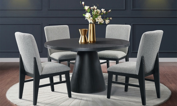 Picture of Corbin Ebony 5-Piece Dining Set