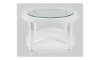 Picture of Urban Valley White Round Cocktail Table