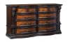 Picture of Carnegie Manor Queen Cinnamon Mansion 3-Piece Bedroom Set