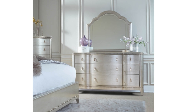 Picture of Florence Silver 9-Drawer Dresser