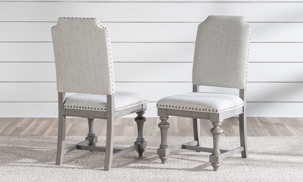 Picture of Kingston Two-Tone Upholstered Side Chair