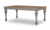 Picture of Kingston Two-Tone Leg Extendable Dining Table