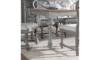 Picture of Kingston Two-Tone Leg Extendable Dining Table