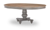 Picture of Kingston Two-Tone Pedestal Extendable Dining Table