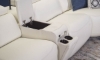 Picture of Plymouth White Leather 6-Piece Power Sectional