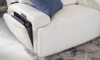 Picture of Plymouth White Leather 6-Piece Power Sectional