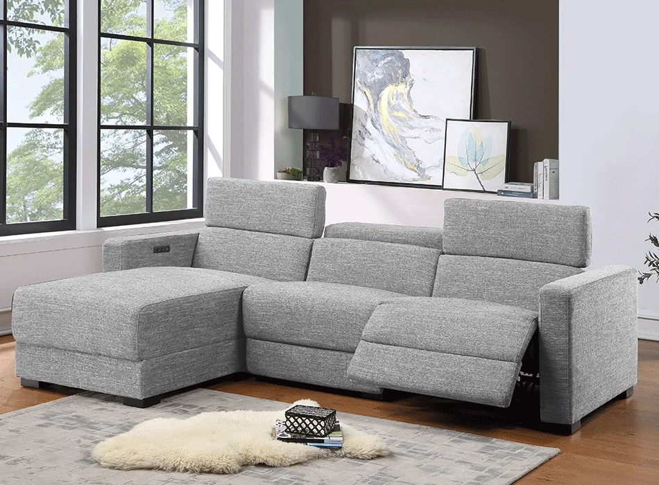 Dual Power Chaise Sofas