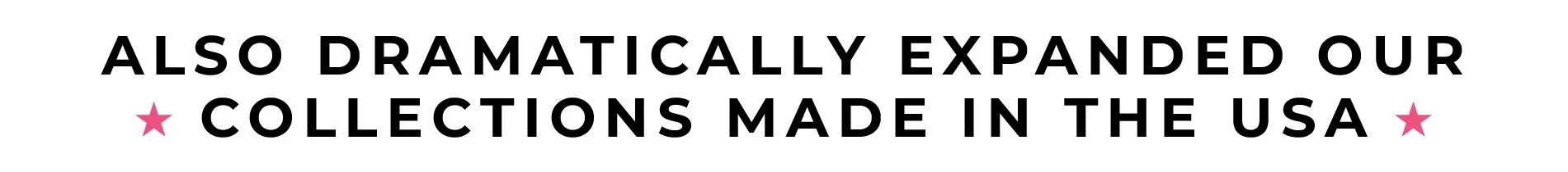 Collections made in the USA