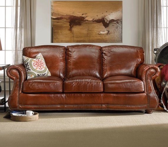 Leather Sectional