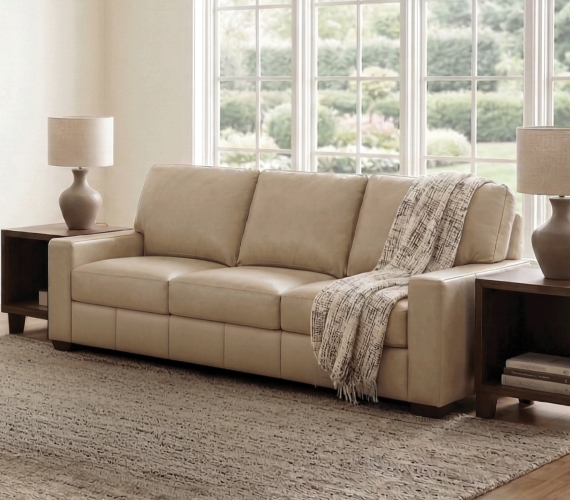Leather Sectional